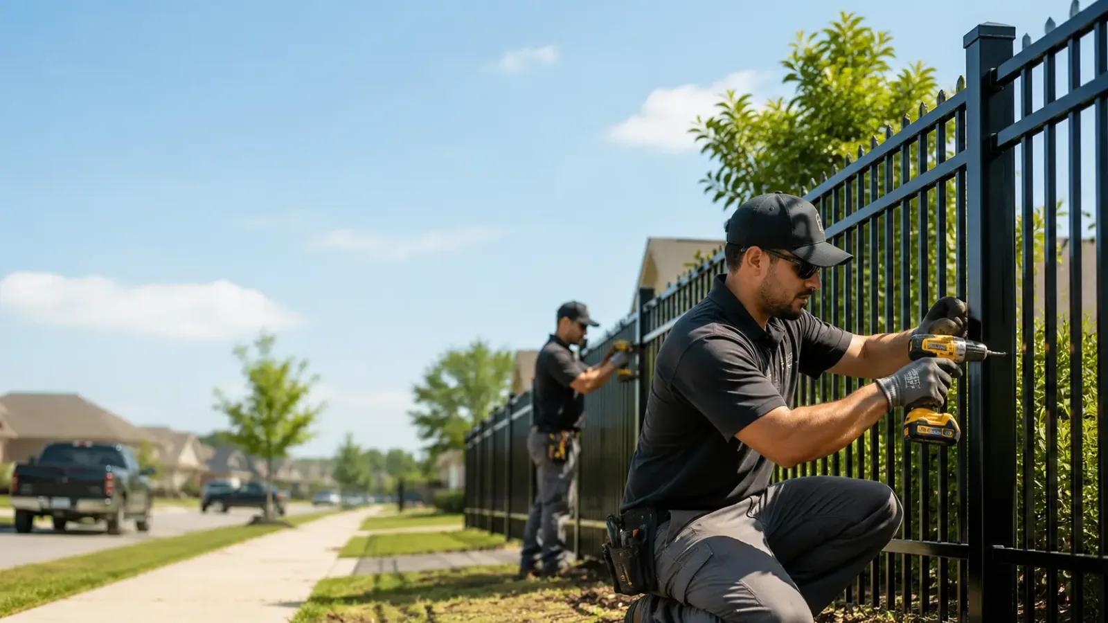 Metal Fence Installation in Van Buren, OH